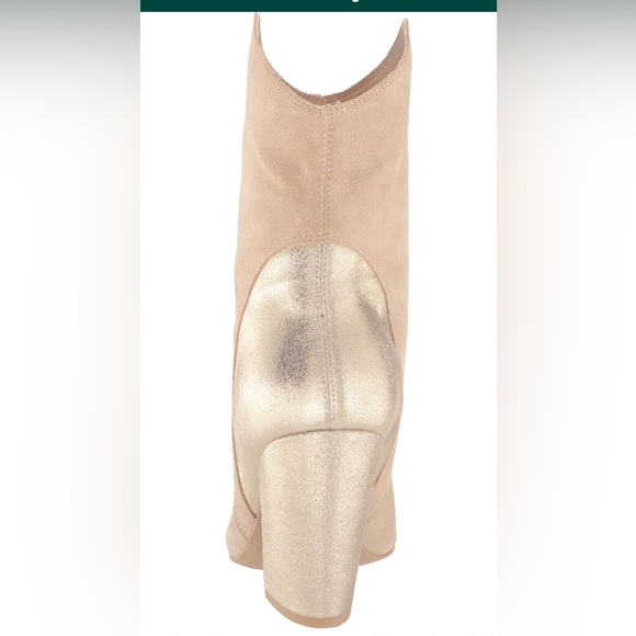 Dolce Vita Nestly Booties In Dune Multi Suede 9.5 - Picture 4 of 8